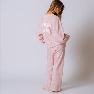 Dairy Boy Pink Camo Matching Sweat Set
